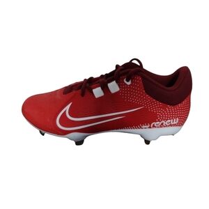 New Nike Hyperdiamond Pro Red & White Softball Cleats CZ5920-616 Women's Sz 7.5
